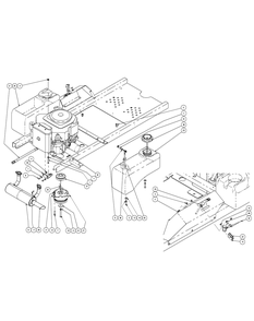 Kohler Engine Assembly 20hp Diagram and Parts List for Z-FORCE44 53AA5B6L-53AA5B6L709-53AA5B6L710-53AA5B6L712 Cub Cadet Lawn Tractor